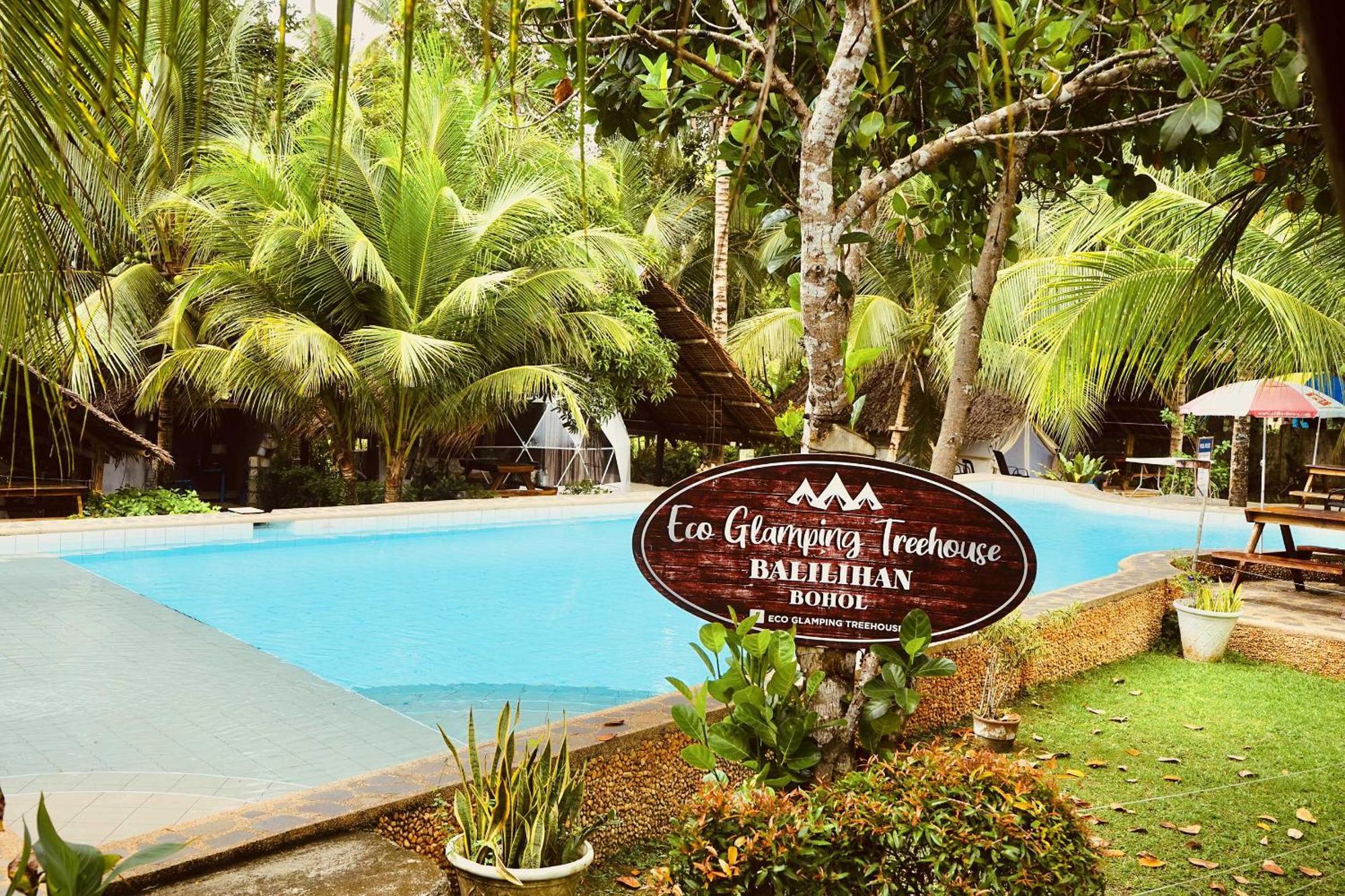 Eco Glamping Treehouses Closest Resort To All Tourist Attractions Balilihan Exterior foto